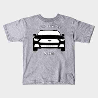 Ford Mustang s550 Silhouette Kids T-Shirt